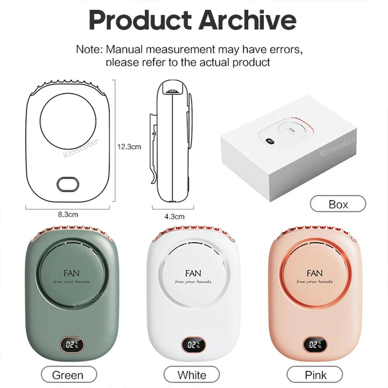 Mini-Ventilator für heiße Tage